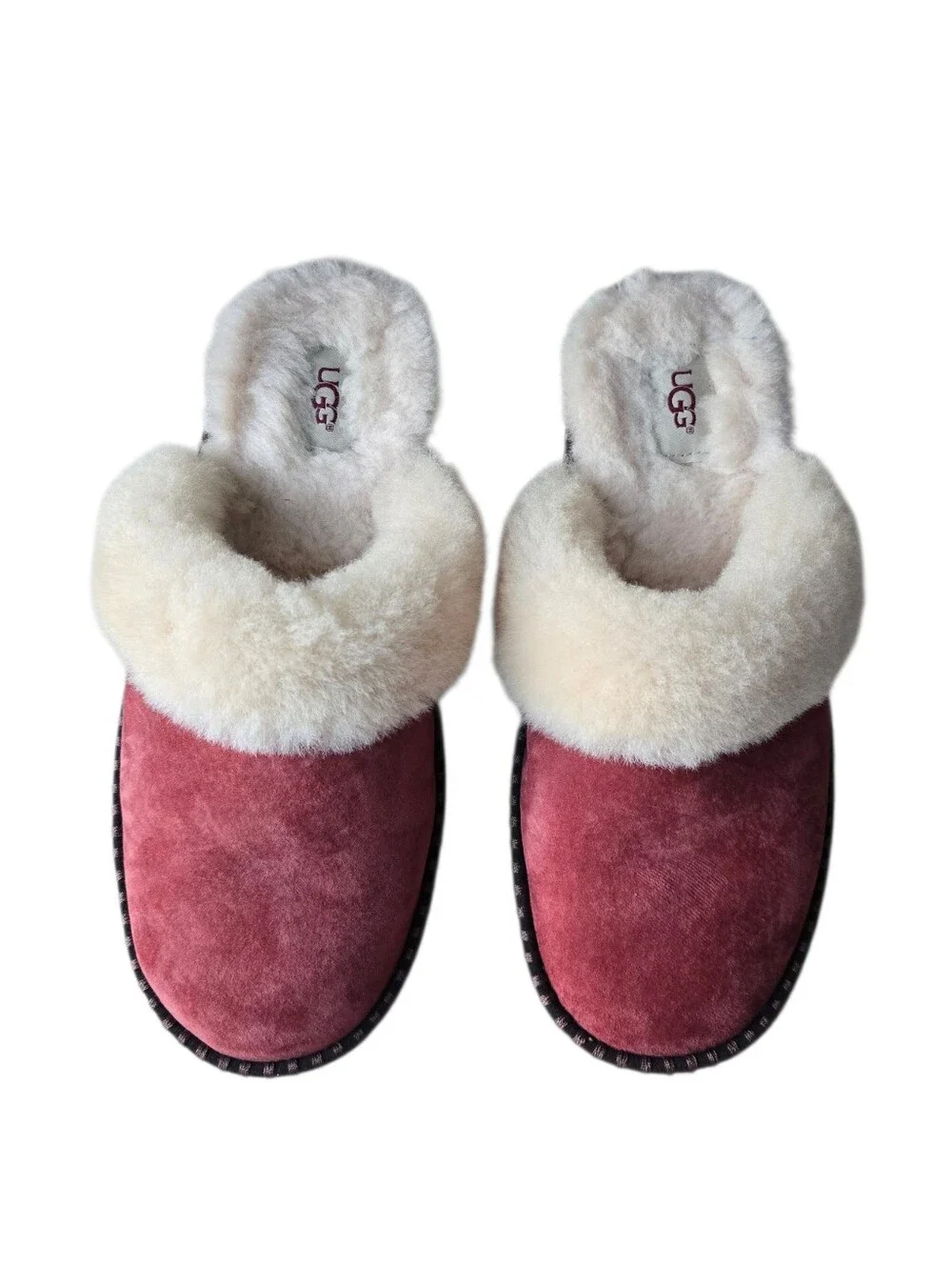 UGG Aira Red Clay Slippers - Picture 3 of 12